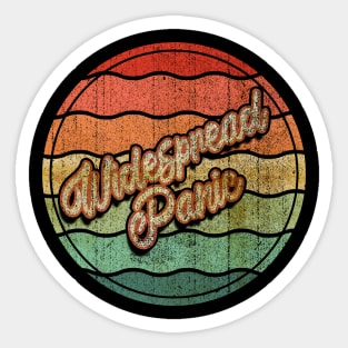 Retro Vintage Widespread Panic Sticker